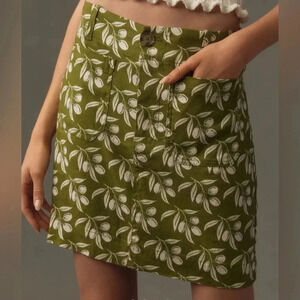NWT Anthropologie The Colette Skirt : mini edition